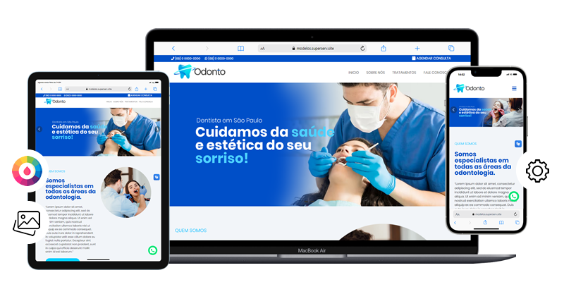 site para clinica